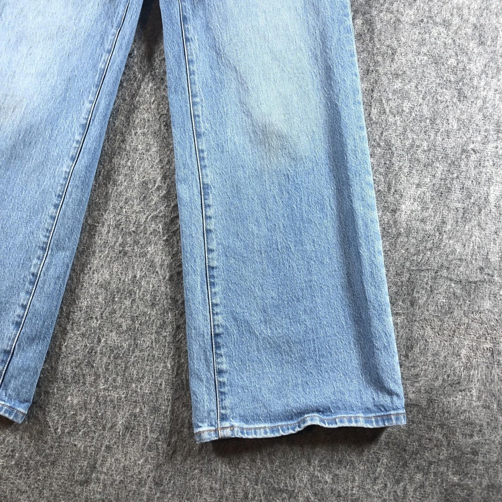 PINK Victoria's Secret High Rise Wide Leg Jeans Womens 6 Denim - Picture 3 of 16